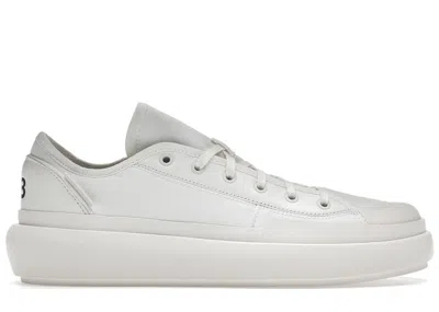 Pre-owned Adidas Originals Y3 Ajatu Court Low Sneakers In Core White/black