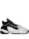 ADIDAS ORIGINALS Y3 BYW BBALL "WHITE/BLACK" SNEAKERS