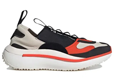 Pre-owned Adidas Originals Y3 Qisan Cozy Red Sneakers In Bliss/black/core White In Multi