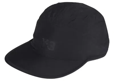 Pre-owned Adidas Originals Y3 Running Cap In Black