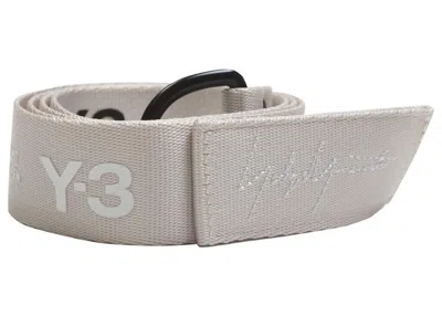 Pre-owned Adidas Originals Y3 Street Belt In White