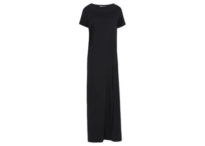 Pre-owned Adidas Originals Y3 Women Stripe Dress In Black/white
