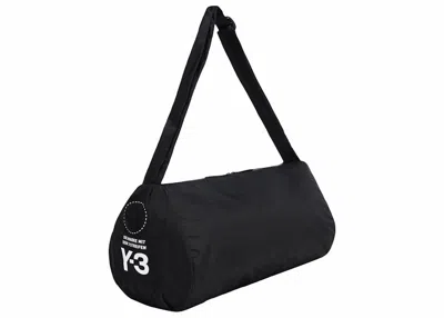 Pre-owned Adidas Originals Y3 Yohji Gym Bag In Black