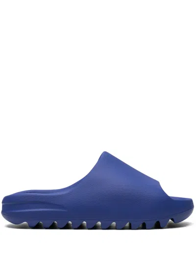 Adidas Originals Yeezy "azure" Slides In Blue