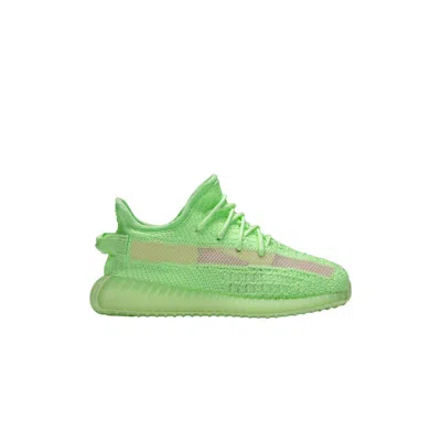 Pre-owned Adidas Originals Yeezy Boost 350 V2 Gid Infant 'glow' | Green | Infant Size 5.5