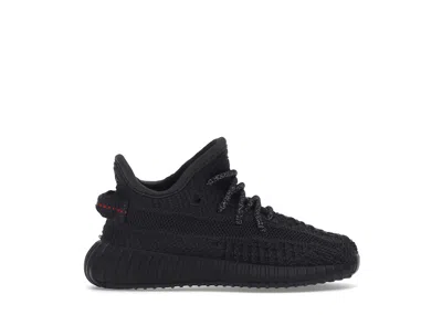 Pre-owned Adidas Originals Yeezy Boost 350 V2 (infants) (nonreflective) Sneakers In Black