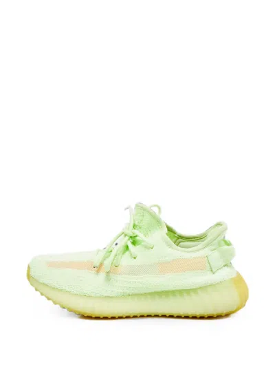 Pre-owned Adidas Originals Yeezy Boost 350 V2 Sneakers In Green