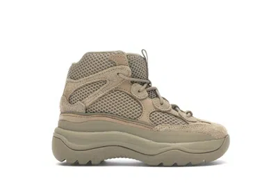 Pre-owned Adidas Originals Yeezy Desert Boot (kids) Sneakers In Rock In Brown
