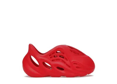Pre-owned Adidas Originals Yeezy Foam Rnnr (infants) Sneakers In Vermilion In Red