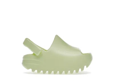 Pre-owned Adidas Originals Yeezy Slide (infants) Sneakers In Glow Green