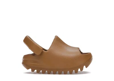 Pre-owned Adidas Originals Yeezy Slide (infants) Sneakers In Ochre