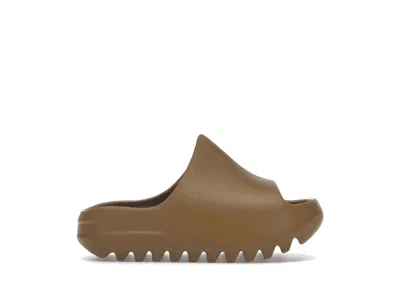 Pre-owned Adidas Originals Yeezy Slide (kids) Sneakers In Ochre