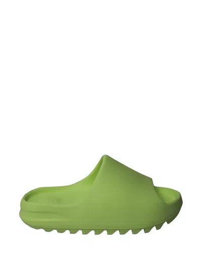 Pre-owned Adidas Originals Yeezy Slide Shoes In Green