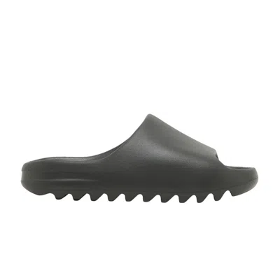 Pre-owned Adidas Originals Yeezy Slides 'dark Onyx' In Black