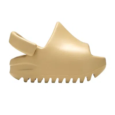 Pre-owned Adidas Originals Yeezy Slides Infant 'desert Sand' | Tan | Infant Size 6
