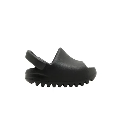 Pre-owned Adidas Originals Yeezy Slides Infants 'dark Onyx' | Black | Infant Size 5