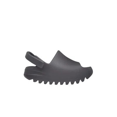 Pre-owned Adidas Originals Yeezy Slides Infants 'granite' | Grey | Infant Size 7