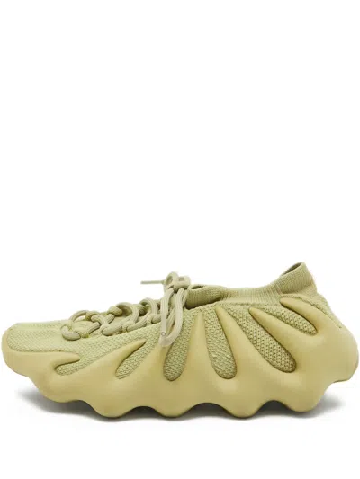 Pre-owned Adidas Originals Yeezy Sneakers In Green