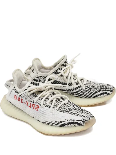 Pre-owned Adidas Originals Yeezy Sneakers In White