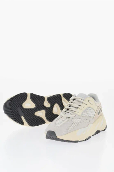 Adidas Originals Yeezy Suede And Fabric Boost 700 Low-top Sneakers