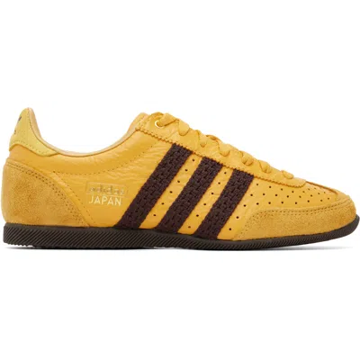 Adidas Originals Yellow Japan Sneakers In Orange