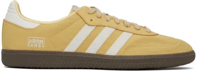 Adidas Originals Samba Og "reflective Nylon Oat" Sneakers In Yellow