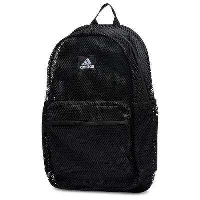 Adidas Originals Youth Adidas Adidas Hermosa Ii Mesh Backpack In Black/white