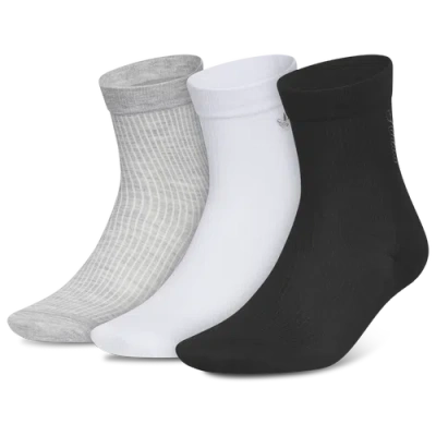 Adidas Originals Youth Adidas  Embroidered Quarter Socks 3 Pack In Multi