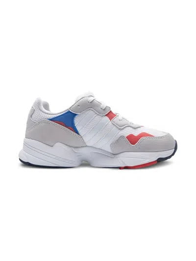 Adidas Originals Kids' Yung-96 "active Red" Sneakers In Gray