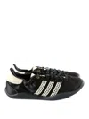 Adidas Originals Adidas X Wales Bonner Adidas X Wales Bonner Karintha Lo Satin Sneakers In Black