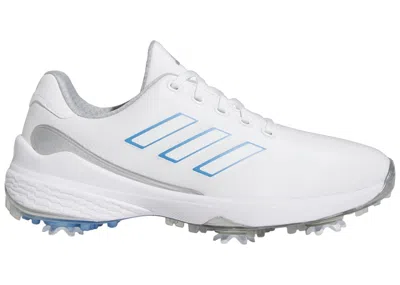 Pre-owned Adidas Originals Zg23 Golf (women's) Sneakers In Cloud White/blue Fusion Met./silver Metallic In Multi