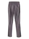 Adidas Originals Zip-detail Track Pants In Gray