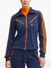 Adidas Originals Zip-details Jacket In Blue