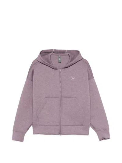 Adidas Originals Zip Hoodie In Purple