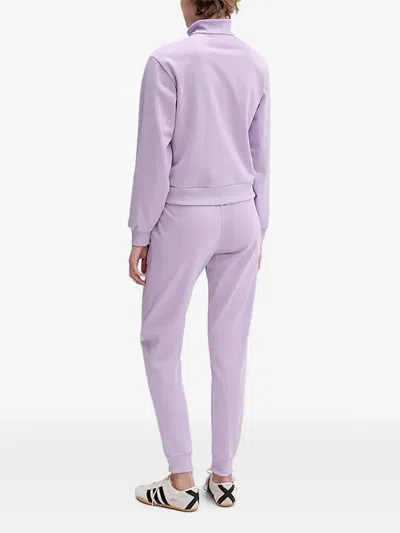 Adidas Originals Zip Sports Tracksuit In Purple