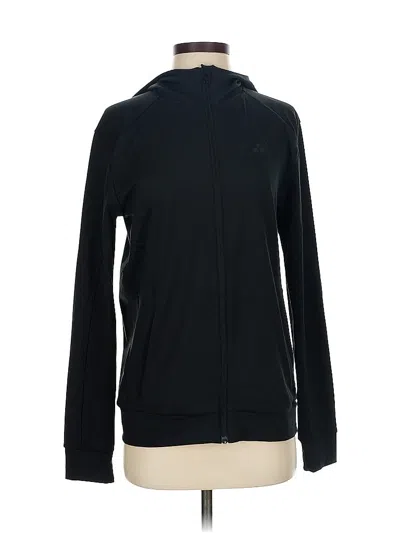 Pre-owned Adidas Originals Zip Up Hoodie In Black