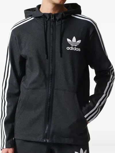 Adidas Originals Zip-up Hoodie In Blue