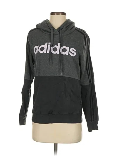 Pre-owned Adidas Originals Zip Up Hoodie In Gray
