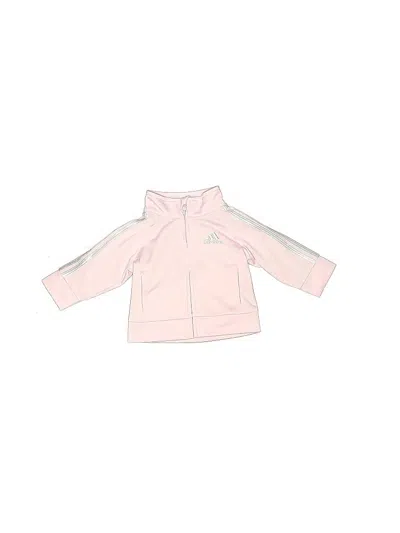 Pre-owned Adidas Originals Babies' Zip Up Hoodie In Pink