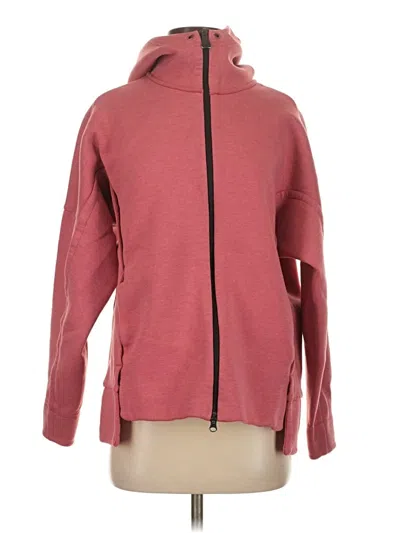 Pre-owned Adidas Originals Zip Up Hoodie In Red