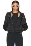 Adidas Originals Wales Bonner Satin Track Top In Black