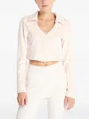 Adidas Originals Zip-up Sweatshirt In Pink