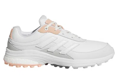 Pre-owned Adidas Originals Zoysia Spikeless Golf (women's) Sneakers In Dash Grey/crystal White/powder Coral