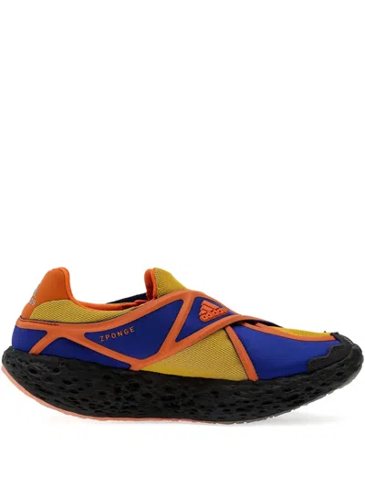 Adidas Originals Zponge Flux Cross-detail Sneakers In Yellow