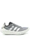 Adidas Originals Mens Zponge Low-top Woven Trainers Grey Four In Multi