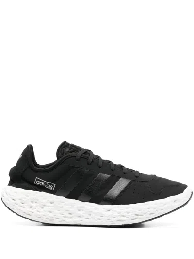 Adidas Originals Zponge Sneakers In Black Fabric In Multi