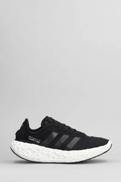 Adidas Originals Zponge Sneakers In Black Fabric In Multi