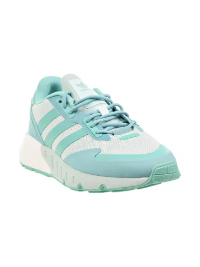 Adidas Originals Kids' Zx 1k Boost "halo Mint-acid Mint-mint Ton" Sneakers In Multi