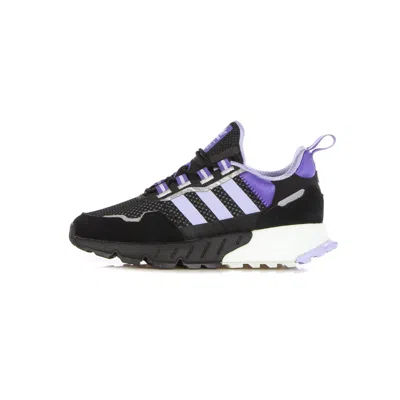 Adidas Originals Zx 1k Boost Seasonality W Women's Low Shoe In Core Black/violet Tone/purple