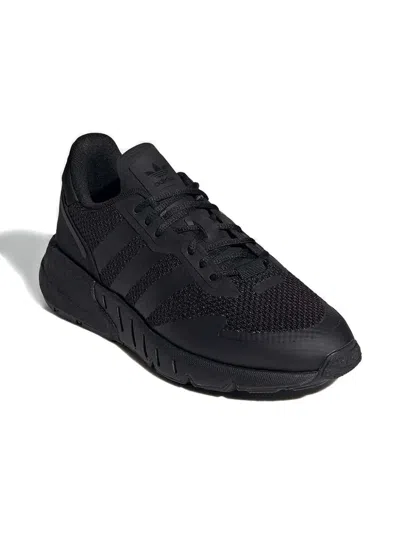 Adidas Originals Kids' Zx 1k Boost "triple Black" Sneakers